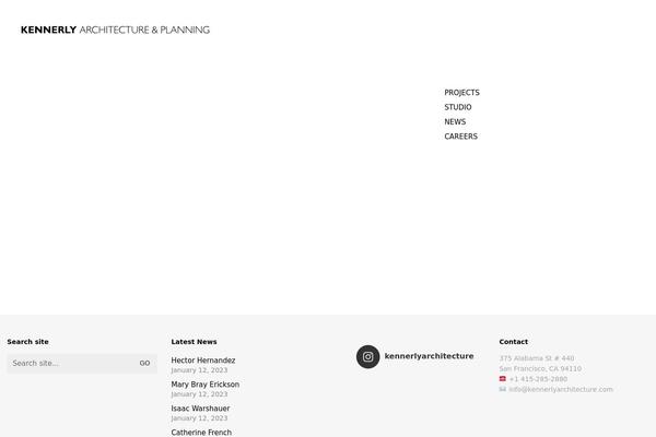 Kalium-child theme site design template sample