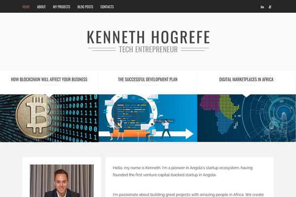 Brixton theme site design template sample
