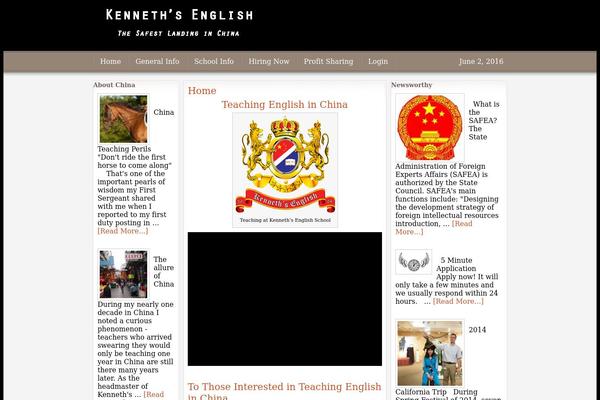 Education theme site design template sample