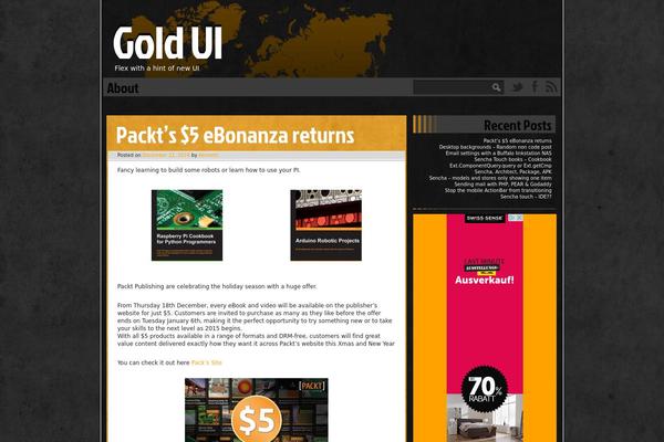 Ping theme site design template sample