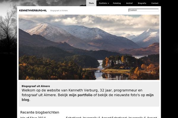 Site using iSlidex plugin