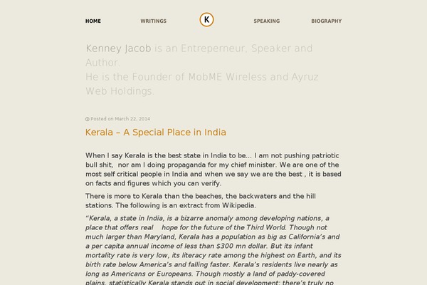 V1 theme site design template sample