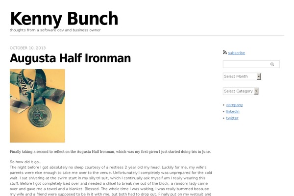 Blaskan theme site design template sample