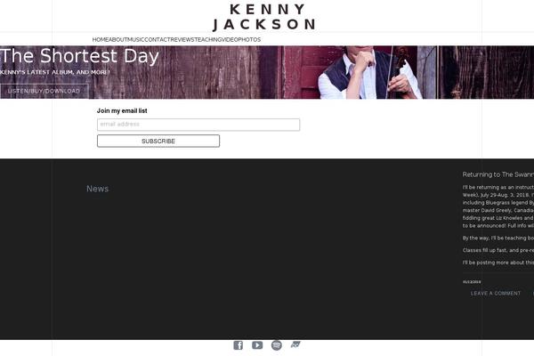 Twenty Sixteen theme site design template sample
