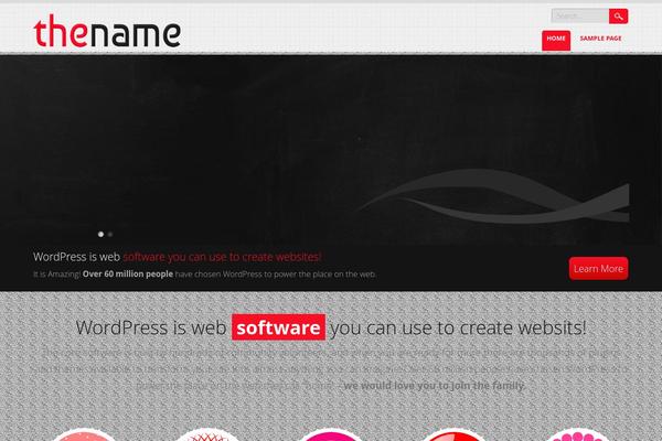 SunRain theme site design template sample