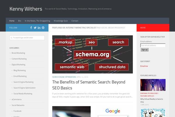 One Pageily theme site design template sample