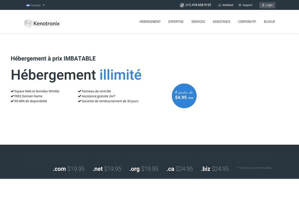 Site using Whmpress plugin