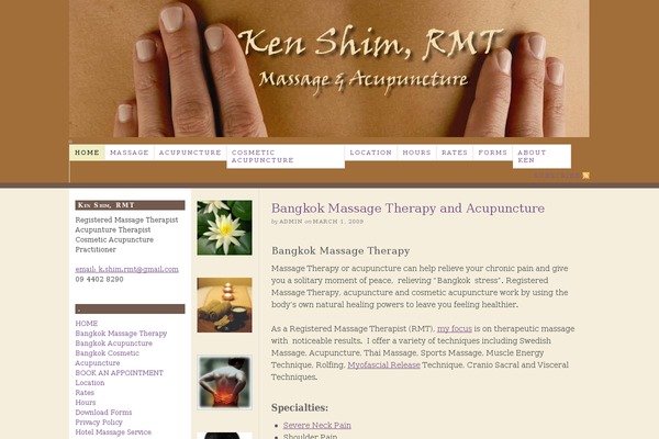 Thesis 1.8 theme site design template sample