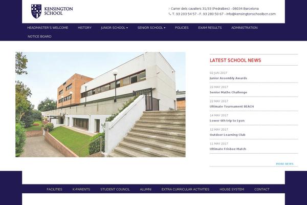 Porto Child theme site design template sample