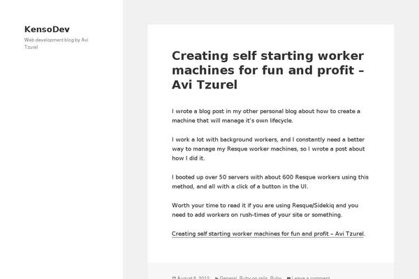 Twenty Fifteen theme site design template sample