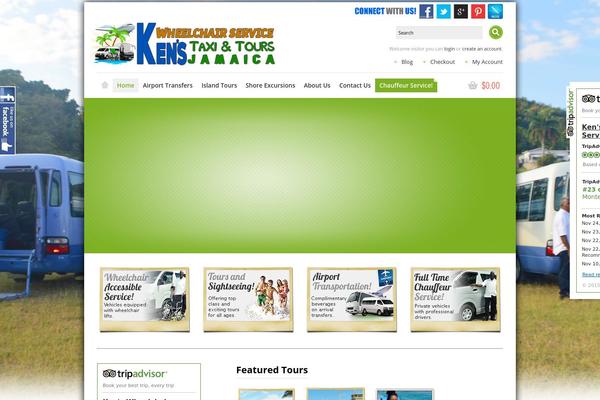 Shoppica theme site design template sample
