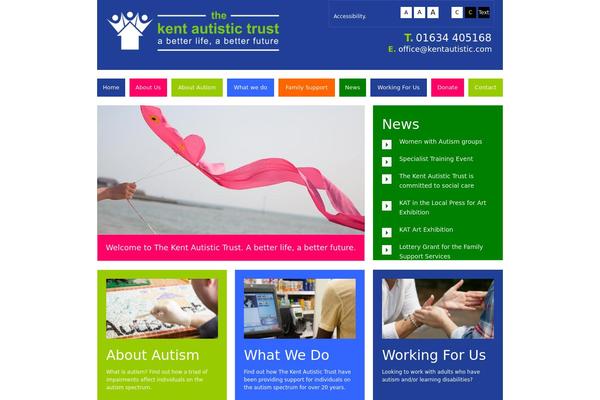 Kat theme site design template sample