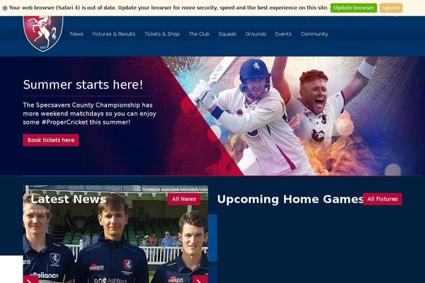 kentcricket.co.uk site used Kccc