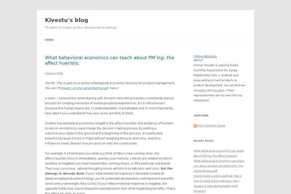 Lovecraft theme site design template sample