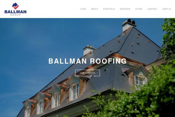 Sleek theme site design template sample