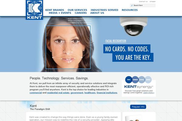 Kent theme site design template sample