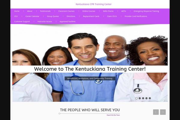 kentuckianacpr.com site used Dictate