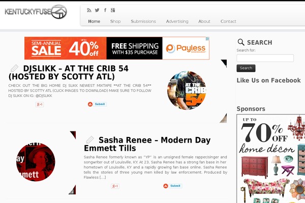 Site using Heroic Social Widget plugin