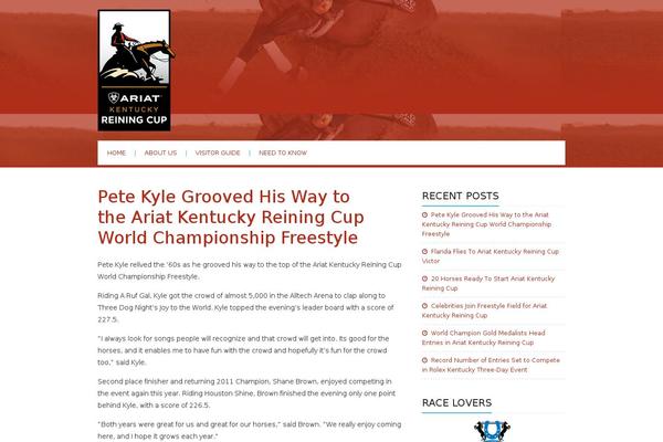kentuckyreining.com site used Simply-VisiOn