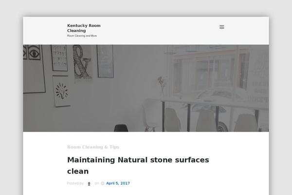 Tempo theme site design template sample
