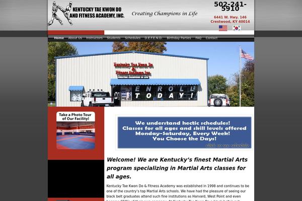 Site using WordPress Content Slide plugin