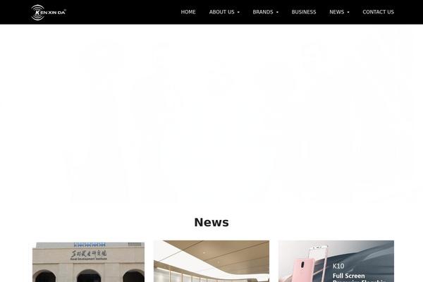 Upscale theme site design template sample
