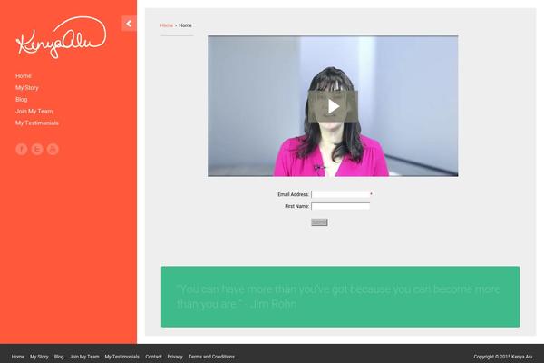 Flip theme site design template sample