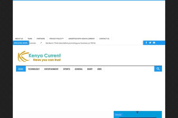 kenyacurrent.com site used Silver_mag_pro