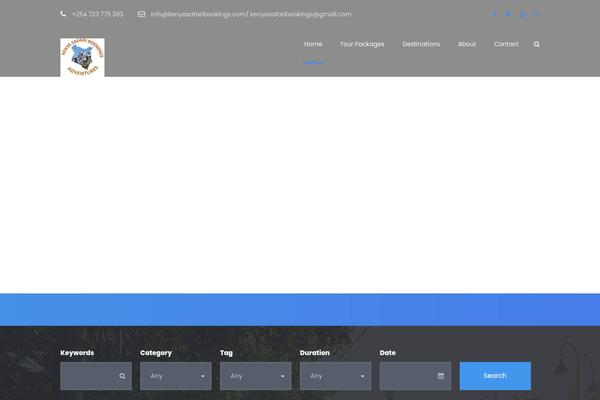 Site using Tourmaster plugin