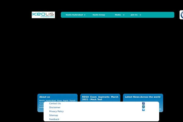 keolishyderabad.com site used Keolis_hyderabad