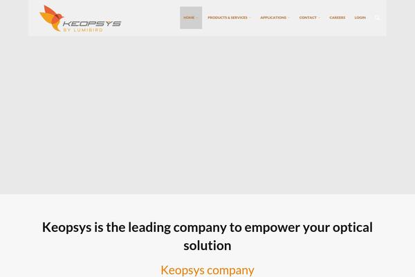 Nexus theme site design template sample