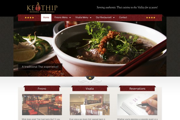 keothip.com site used The Restaurant