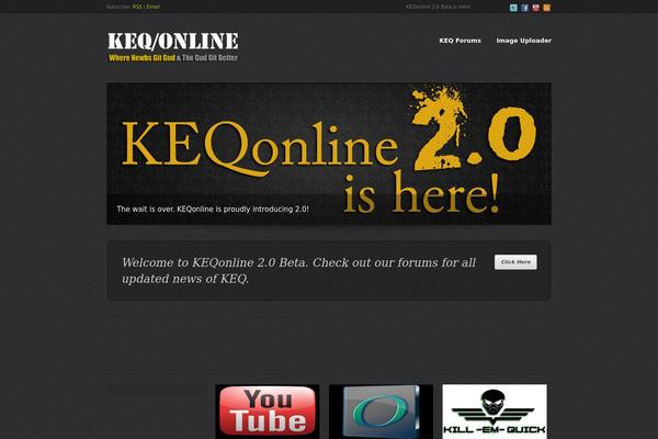 Reaction theme site design template sample