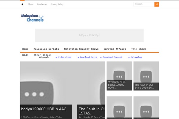Spirit theme site design template sample