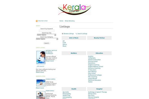 Tarski theme site design template sample