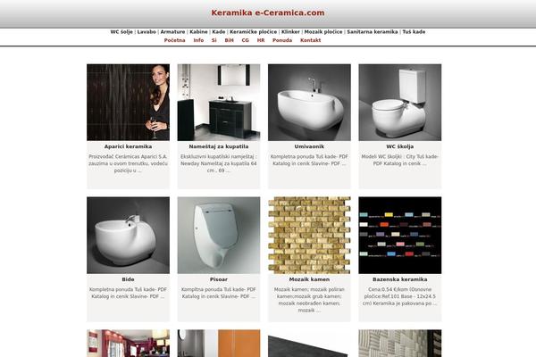 Photographic theme site design template sample