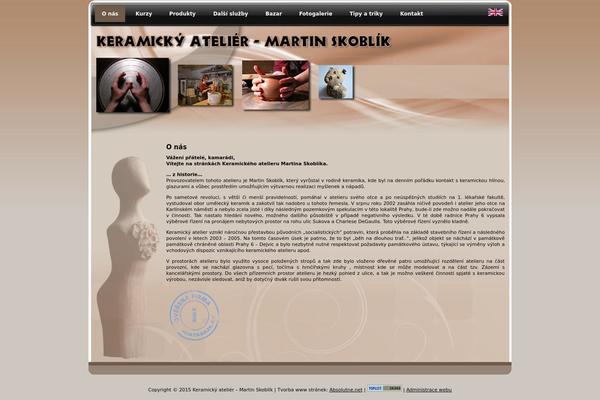 Default theme site design template sample