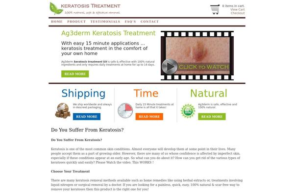 Thesis 1.8.5 theme site design template sample