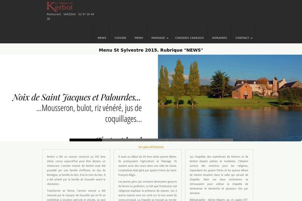 Memento theme site design template sample