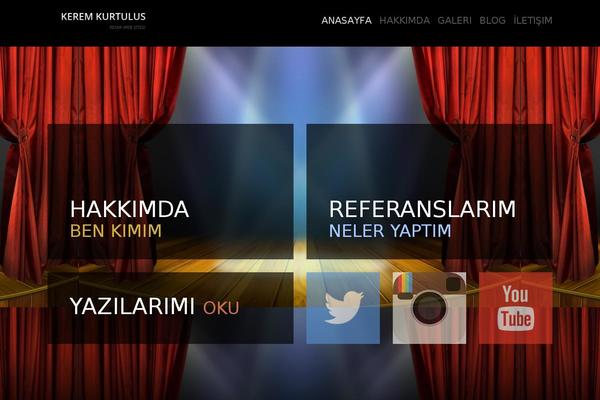 keremkurtulus.net site used Theme47223