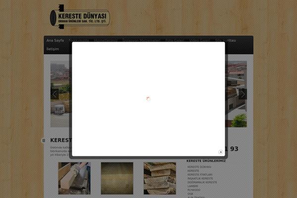 Neuro theme site design template sample