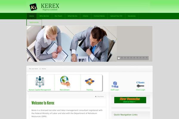 News theme site design template sample