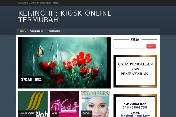 Morning theme site design template sample