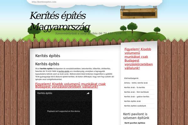 Nature_wdl theme site design template sample