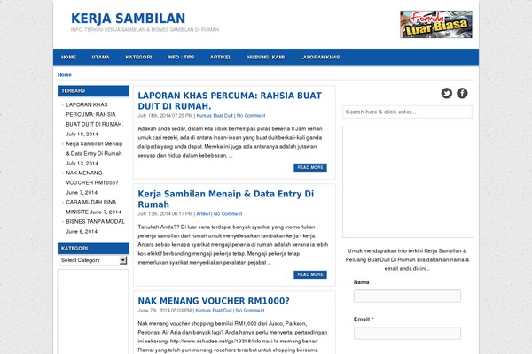 Gosense theme site design template sample