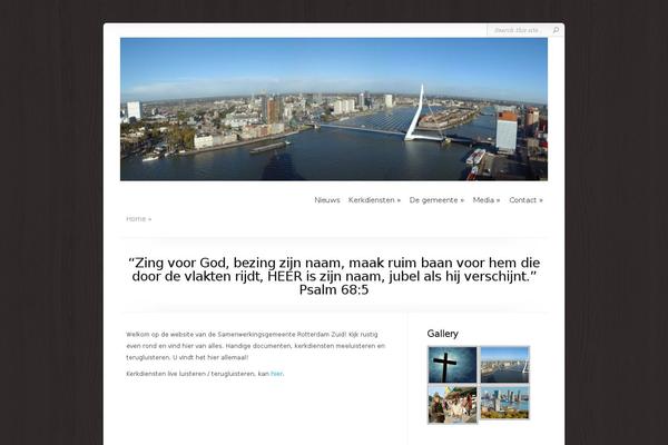Chameleon theme site design template sample