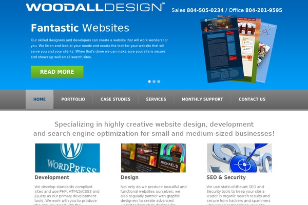 Portfolio-gallery theme site design template sample