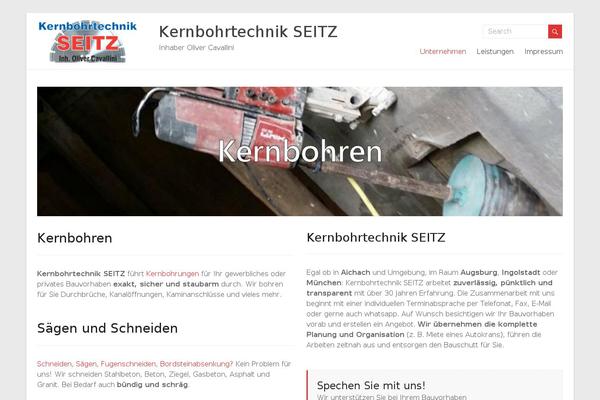 Spacious Pro theme site design template sample