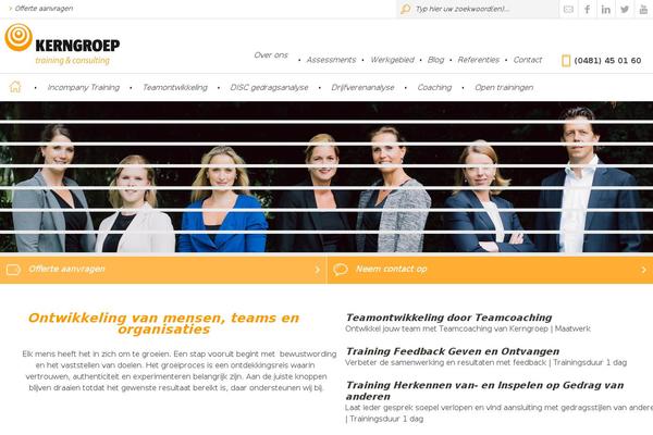 kerngroep.com site used Kerngroep