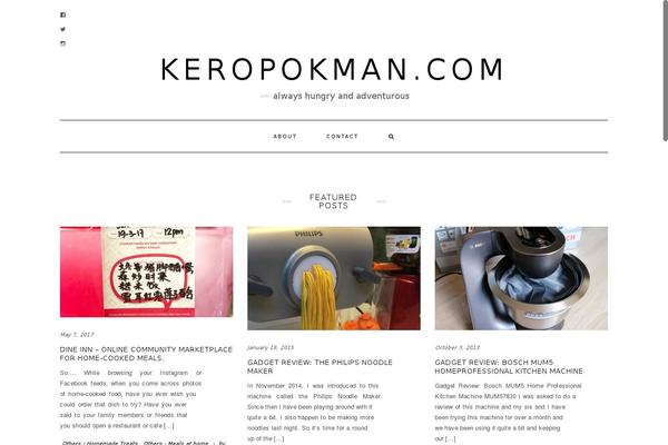 Kale-pro theme site design template sample